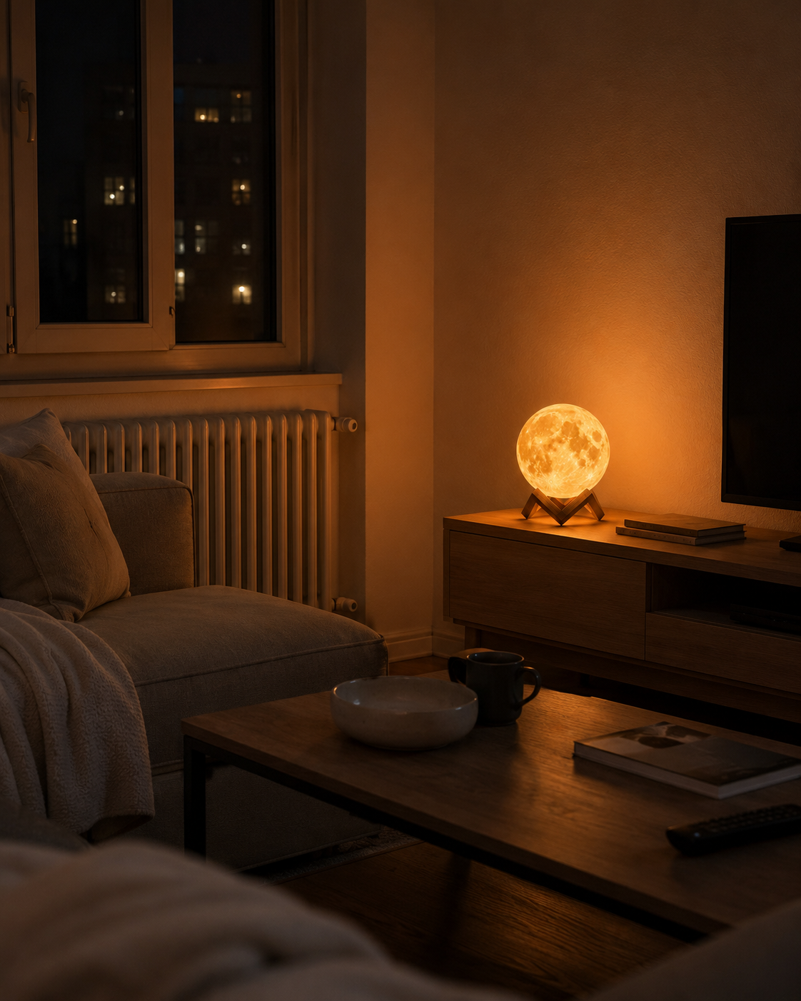 Moon Lamp™ - Lámpara Luna LED Ambiental