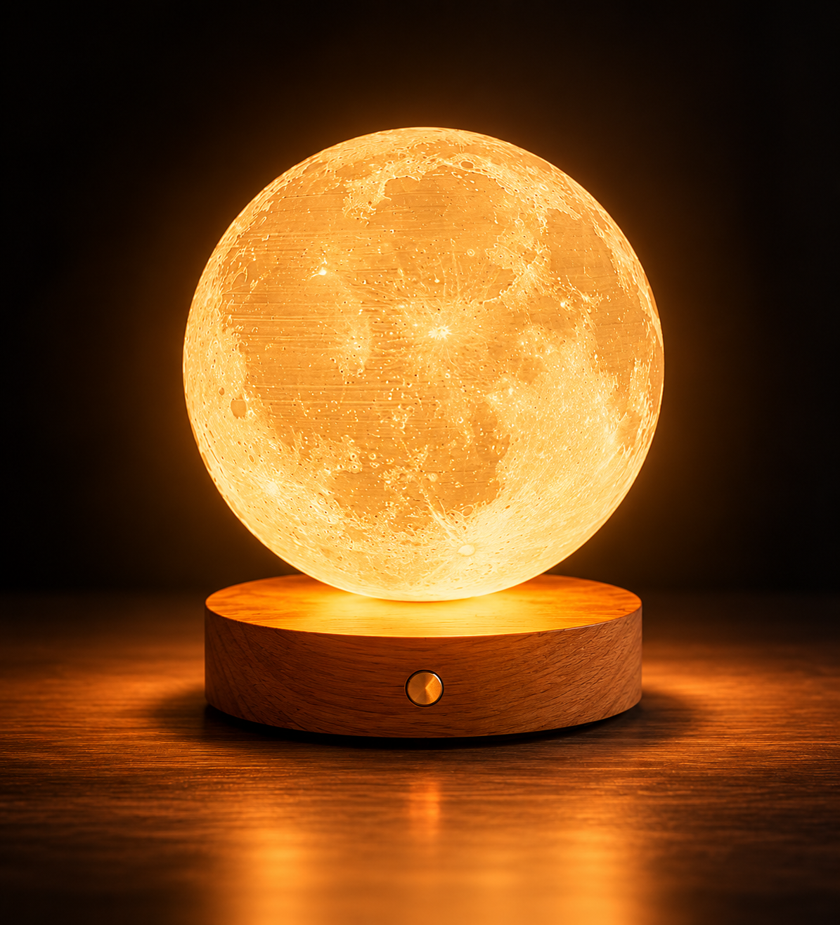 Moon Orbit™ - Lámpara Luna Giratoria LED