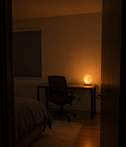 Moon Orbit™ - Lámpara Luna Giratoria LED