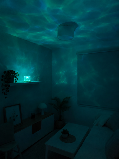 Water Ripple Lamp™ - Lámpara Efecto Agua Relajante