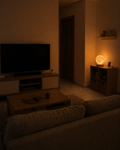 Moon Orbit™ - Lámpara Luna Giratoria LED