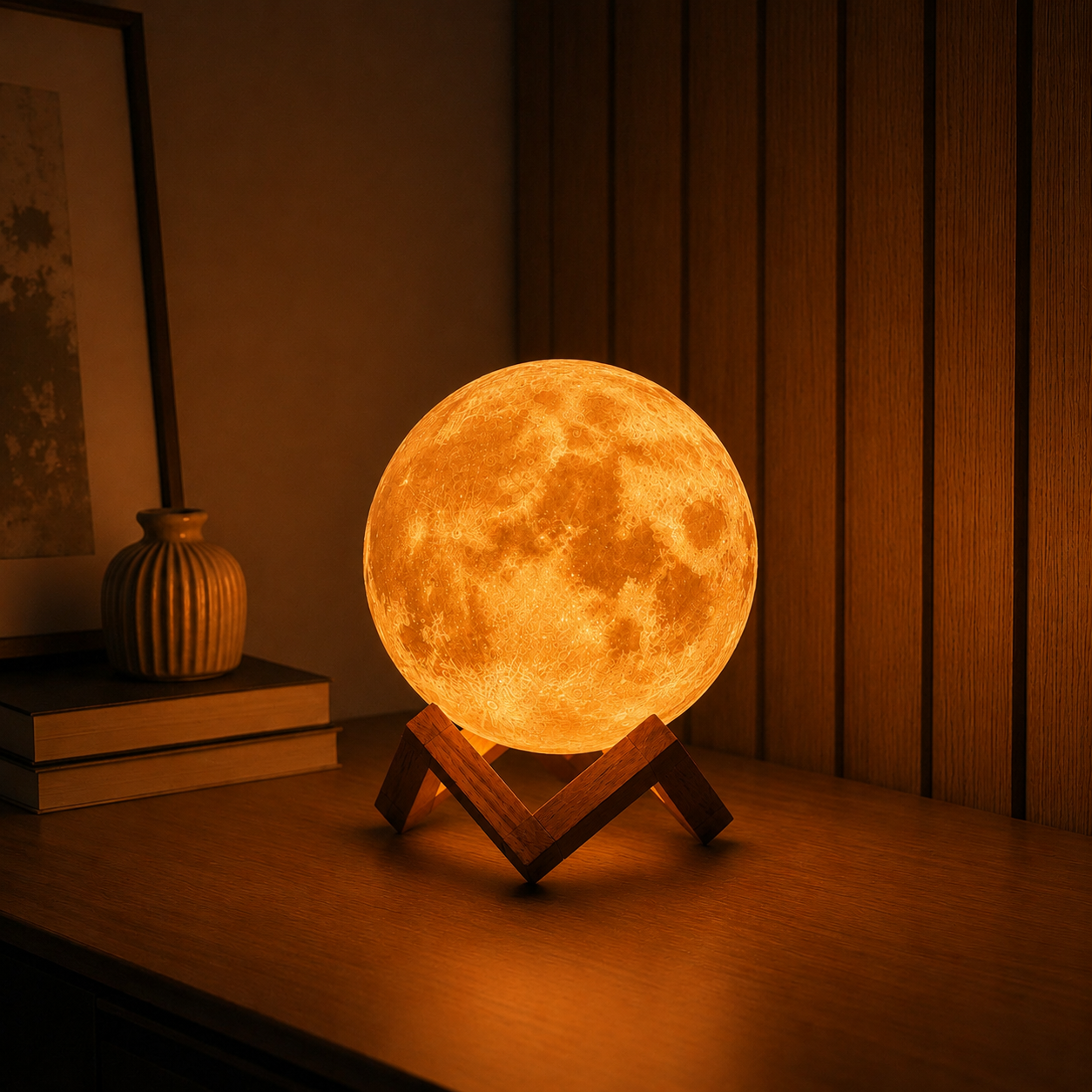 Moon Lamp™ - Lámpara Luna LED Ambiental