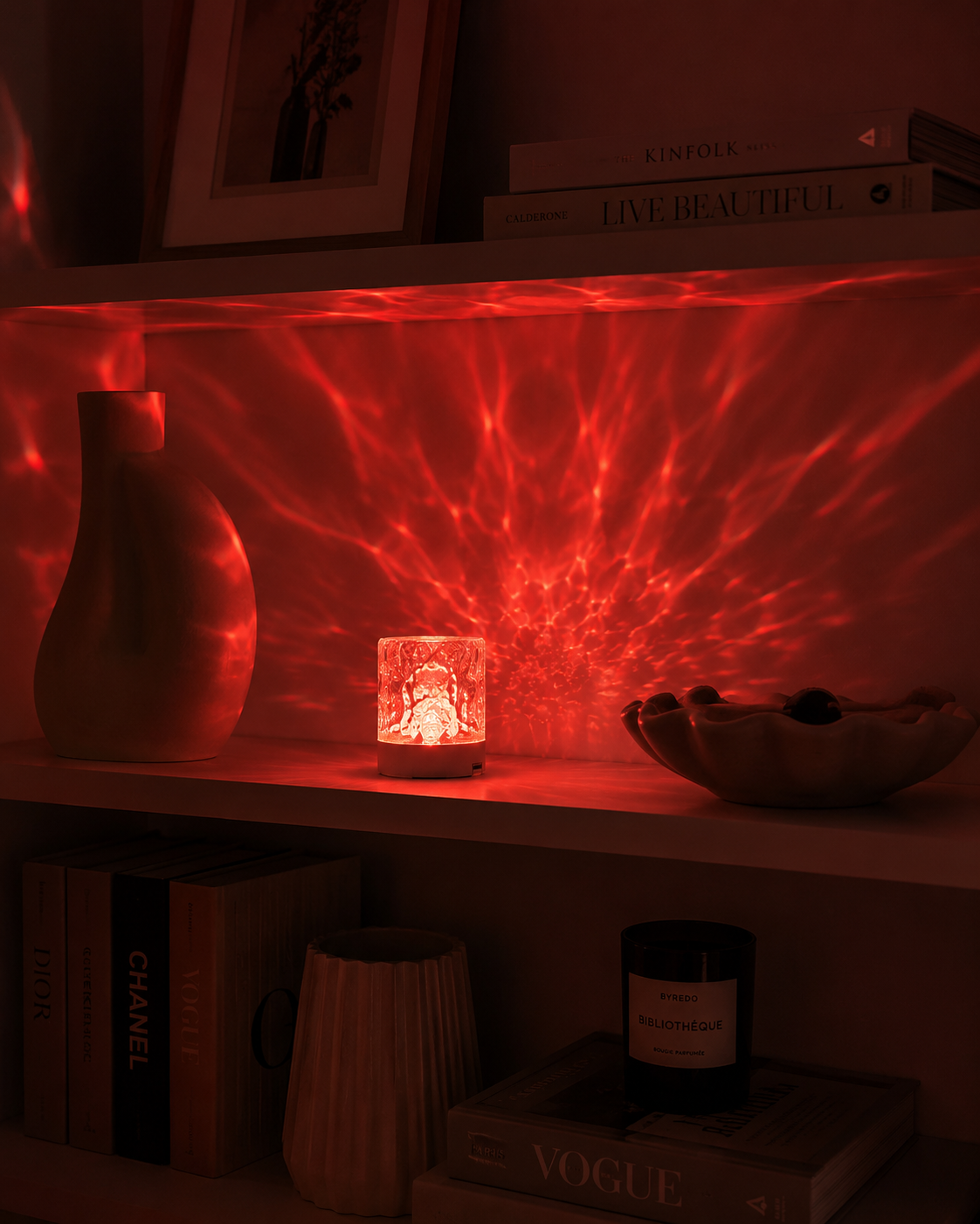 Crystal Wave™ - Lámpara Efecto Agua RGB