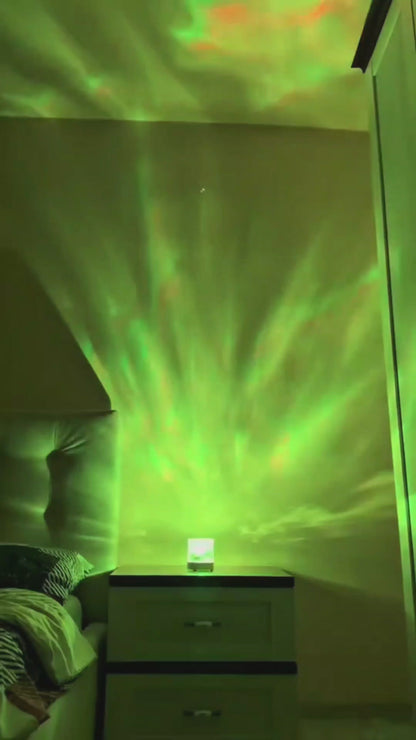 Crystal Wave™ - Lámpara Efecto Agua RGB